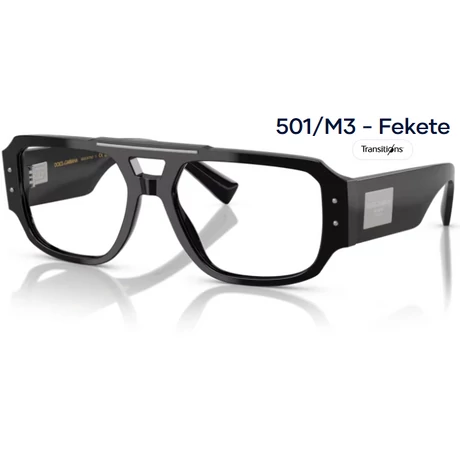 DOLCE&GABBANA DG4482 501/M3 - Fekete TRANSITIONS NAPSZEMÜVEG 
