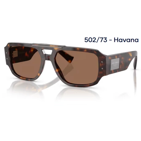 DOLCE&GABBANA DG4482 502/73 - Havana NAPSZEMÜVEG 