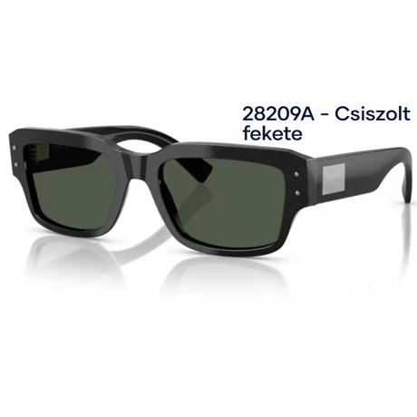DOLCE&GABBANA DG4483 28209A - Csiszolt fekete NAPSZEMÜVEG 