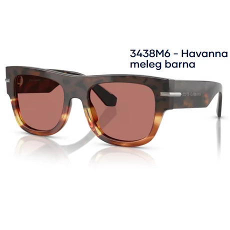 DOLCE&GABBANA DG4484 3438M6 - Havanna meleg barna NAPSZEMÜVEG 