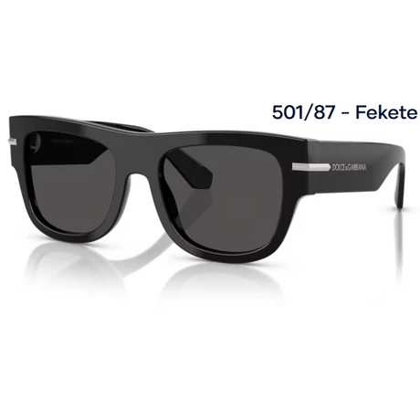 DOLCE&GABBANA DG4484 501/87 - Fekete NAPSZEMÜVEG 