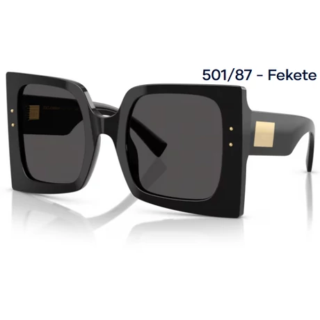 DOLCE&GABBANA DG4490 501/87 - Fekete NAPSZEMÜVEG 