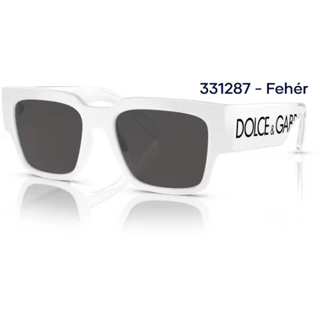 DOLCE&GABBANA DG6184 331287 - Fehér NAPSZEMÜVEG 
