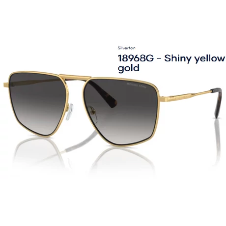 MICHAEL KORS MK1153 SILVERTON 18968G - Shiny yellow gold NAPSZEMÜVEG