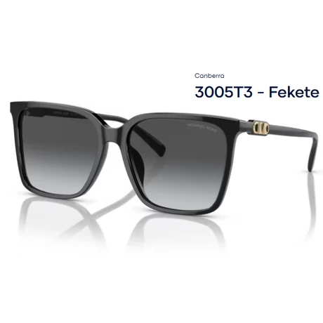 MICHAEL KORS MK2197U CANBERRA 3005T3 - Fekete NAPSZEMÜVEG