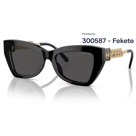 Michael Kors MONTECITO MK2205 300587 - Fekete NAPSZEMÜVEG