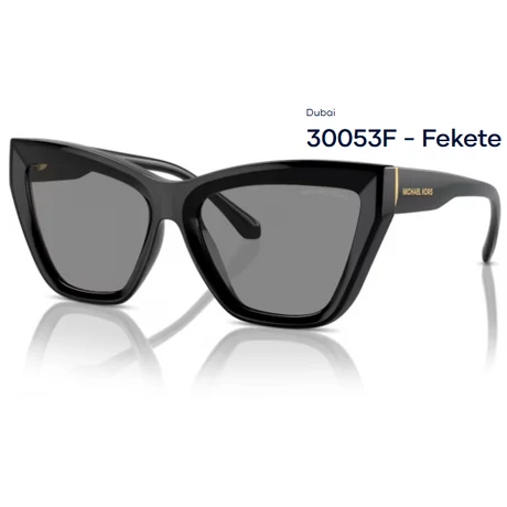 Michael Kors Dubai MK2211U 30053F - Fekete NAPSZEMÜVEG
