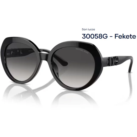 MICHAEL KORS MK2214U SAN LUCAS 30058G - Fekete NAPSZEMÜVEG