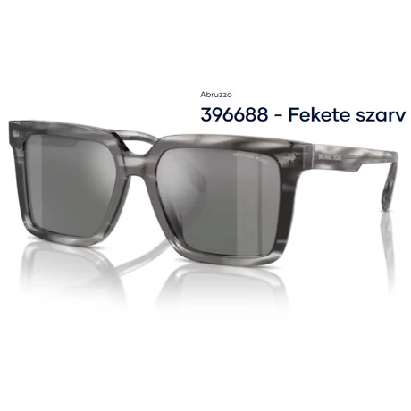 MICHAEL KORS MK2217U ABRUZZO 396688 - Fekete szarv NAPSZEMÜVEG
