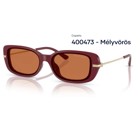 Michael Kors MK2228D CAPELLA 400473 - Mélyvörös NAPSZEMÜVEG