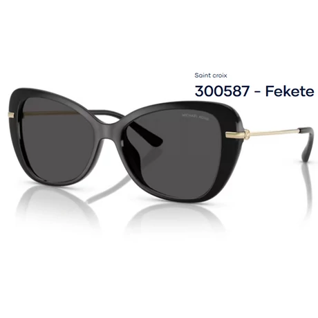 Michael Kors MK2230D SAINT CROIX 300587 - Fekete NAPSZEMÜVEG