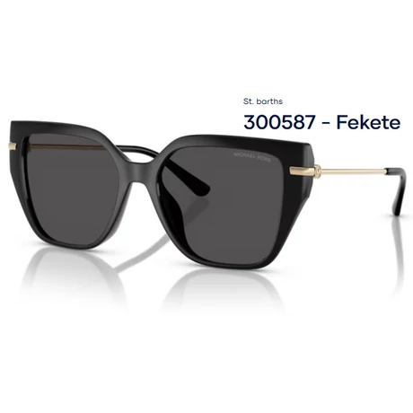 Michael Kors MK2231U ST. BARTHS 300587 - Fekete NAPSZEMÜVEG