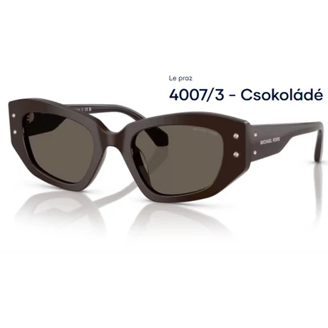 Michael Kors LE PRAZ MK2234B 4007/3 - Csokoládé NAPSZEMÜVEG