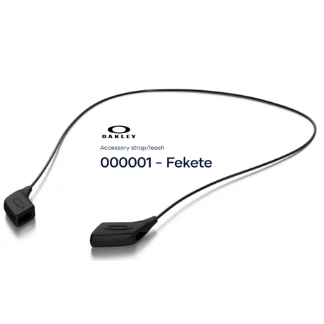 Oakley eyewear leash - small, fekete