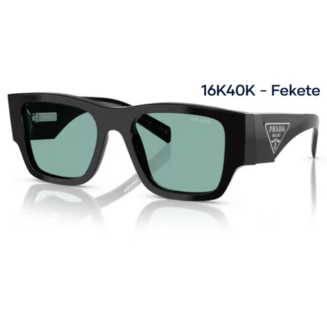 PRADA PR10ZS 16K40K - Fekete NAPSZEMÜVEG 