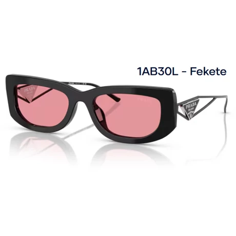 PRADA PR14YS 1AB30L - Fekete NAPSZEMÜVEG 