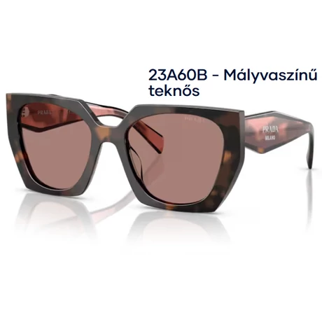 PRADA PR15WS 23A60B - Mályvaszínű teknős NAPSZEMÜVEG 