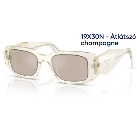 PRADA PR17WS 19X30N - Átlátszó champagne NAPSZEMÜVEG 