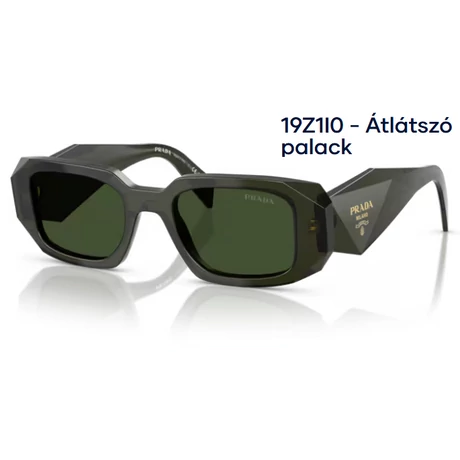 PRADA PR17WS 19Z1I0 - Átlátszó palack NAPSZEMÜVEG 