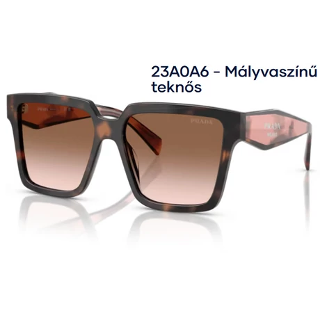 PRADA PR24ZS 23A0A6 - Mályvaszínű teknős NAPSZEMÜVEG 