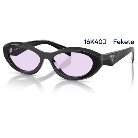 PRADA PR26ZS 16K40J - Fekete NAPSZEMÜVEG 