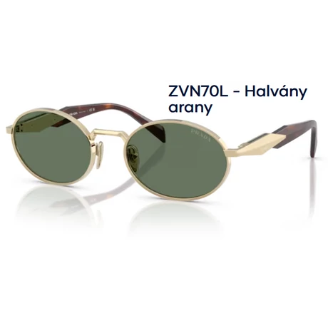 PRADA PR65ZS ZVN70L - Halvány arany NAPSZEMÜVEG 