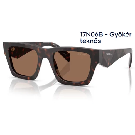 PRADA PR A06S 17N06B - Gyökér teknős NAPSZEMÜVEG 