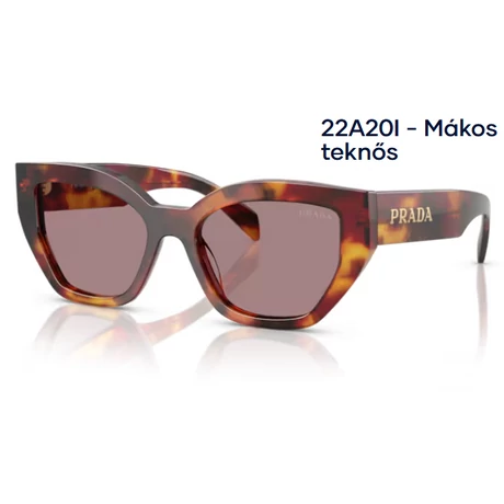 PRADA PR A09S 22A20I - Mákos teknős NAPSZEMÜVEG 