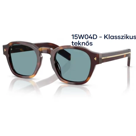 PRADA PR A16S 15W04D - Klasszikus teknős NAPSZEMÜVEG 