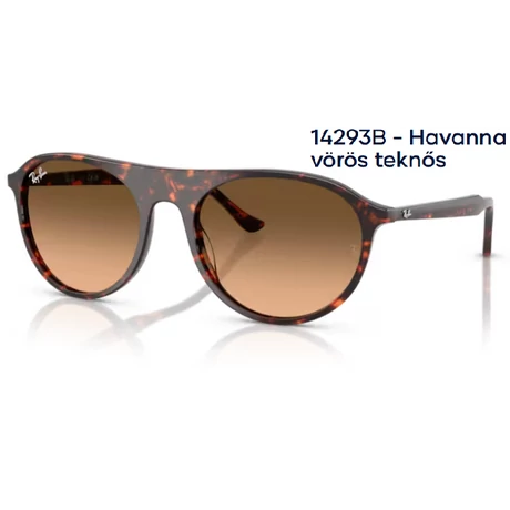 RAY-BAN RB2215 14293B - Havanna vörös teknős napszemüveg