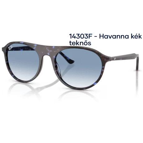 RAY-BAN RB2215 14303F - Havanna kék teknős napszemüveg