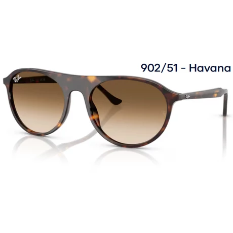 RAY-BAN RB2215 902/51 - Havana napszemüveg