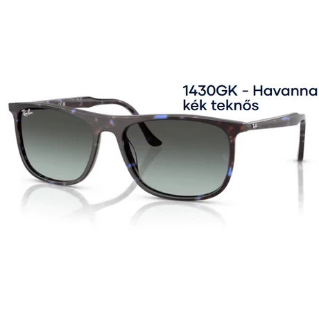 RAY-BAN RB2216 1430GK - Havanna kék teknős napszemüveg