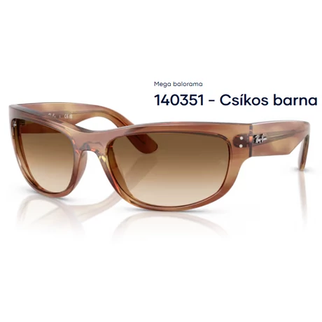 RAY-BAN RB2289 MEGA BALORAMA 140351 - Csíkos barna napszemüveg