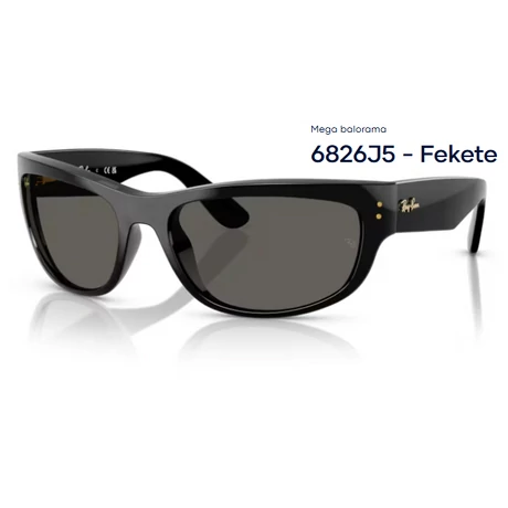 RAY-BAN RB2289 MEGA BALORAMA 6826J5 - Fekete napszemüveg