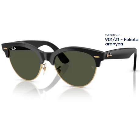 RAY-BAN RB2341 Clubmaster way 901/31 - Fekete aranyon napszemüveg RAY-BAN RB2341 Clubmaster way 901/31 - Fekete aranyon napszemüveg