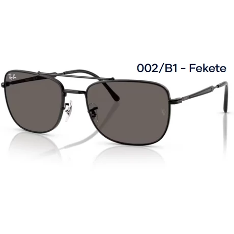 Ray-Ban RB3755 002/B1 - Fekete napszemüveg Ray-Ban RB3755 002/B1 - Fekete napszemüveg