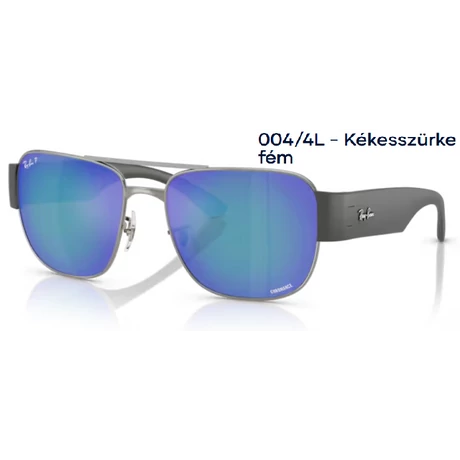 Ray-Ban RB3756CH 004/4L - Kékesszürke fém polarizált napszemüveg