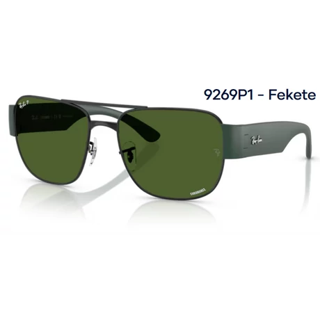 Ray-Ban RB3756CH 9269P1 - Fekete polarizált napszemüveg