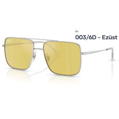 RAY-BAN ARI RB3758 003/6D - Ezüst napszemüveg