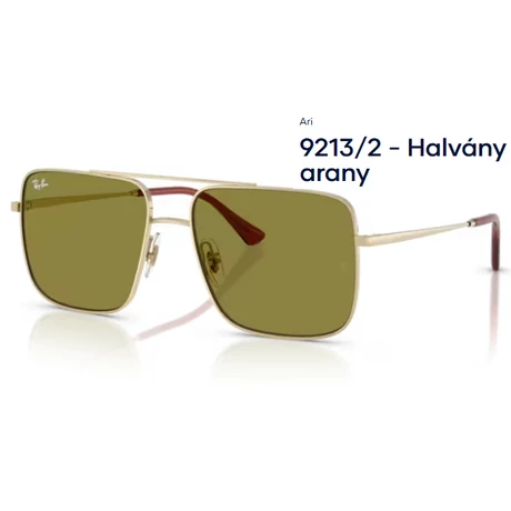 RAY-BAN ARI RB3758 9213/2 - Halvány arany napszemüveg