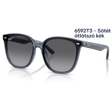 RAY-BAN RB4423D 6592T3 - Sötét átlátszó kék NAPSZEMÜVEG