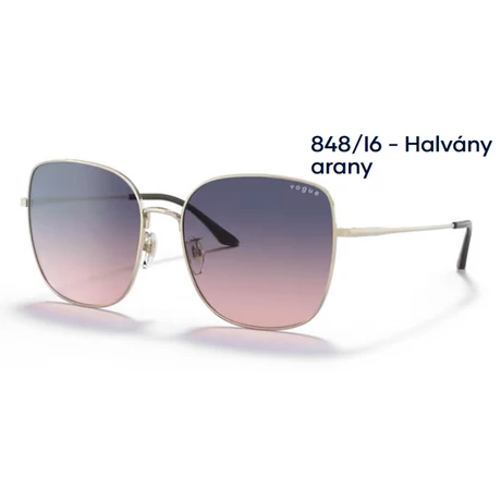 VOGUE VO4237SD 848/I6 - Halvány arany napszemüveg