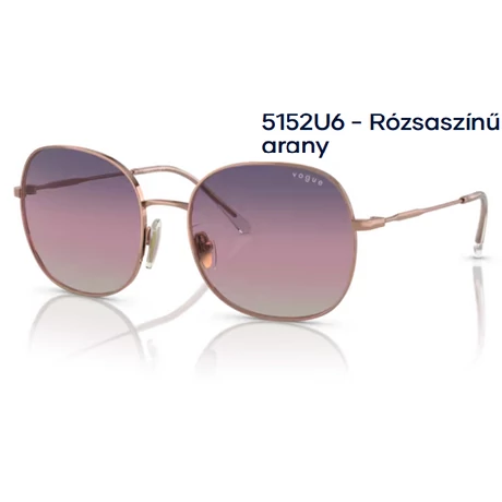 VOGUE VO4272S 5152U6 - Rózsaszínű arany NAPSZEMÜVEG