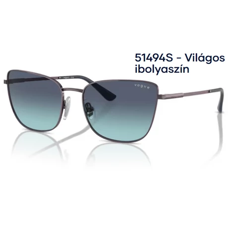 VOGUE VO4308S 51494S - Világos ibolyaszín NAPSZEMÜVEG