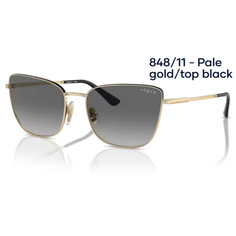 VOGUE VO4308S 848/11 - Pale gold/top black NAPSZEMÜVEG