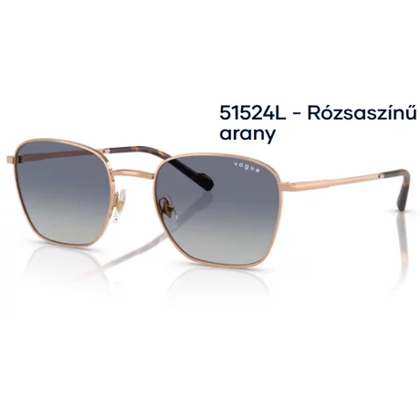 VOGUE VO4322S 51524L - Rózsaszínű arany NAPSZEMÜVEG