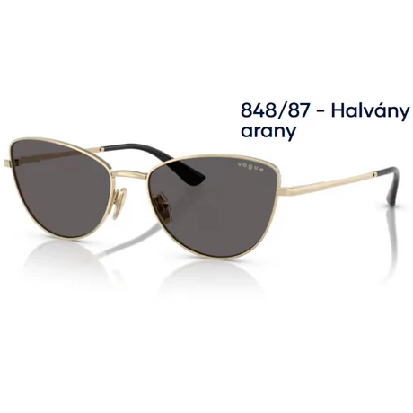 VOGUE VO4324S 848/87 - Halvány arany NAPSZEMÜVEG