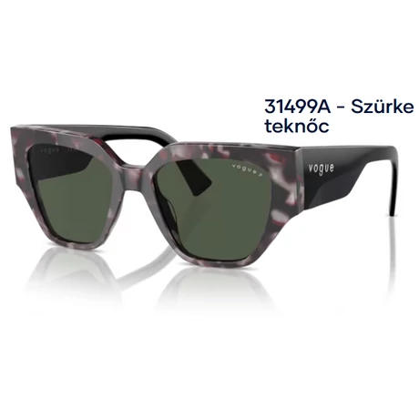 VOGUE VO5409S 31499A - Szürke teknőc NAPSZEMÜVEG