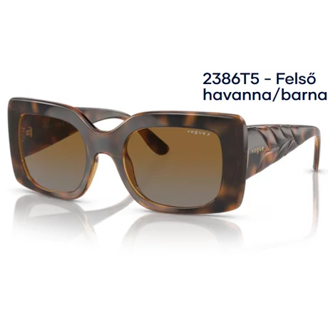 VOGUE VO5481S 2386T5 - Felső havanna/barna NAPSZEMÜVEG